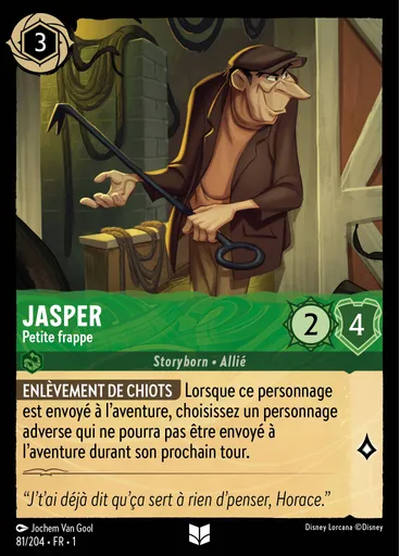 Jasper - Petite frappe
