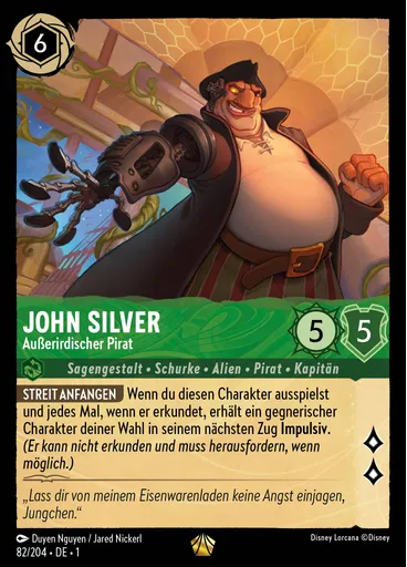 John Silver - Außerirdischer Pirat