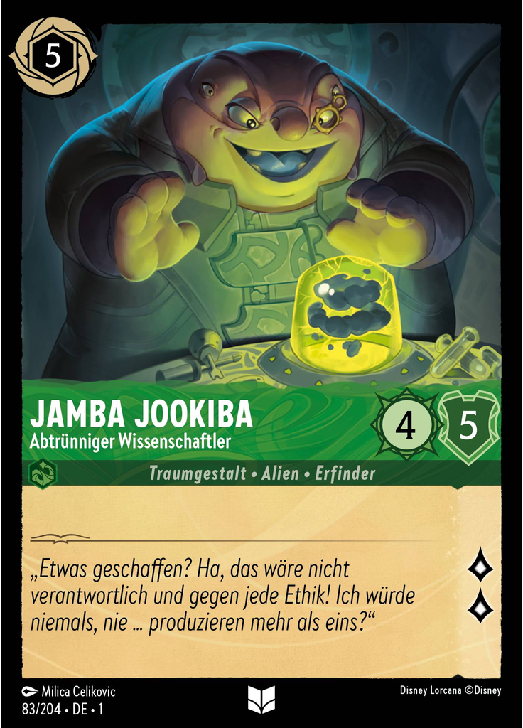 Jamba Jookiba - Abtrünniger Wissenschaftler
