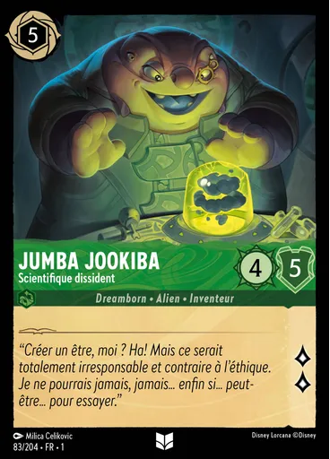 Jumba Jookiba - Scientifique dissident