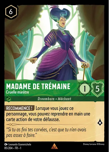 Madame de Trémaine - Cruelle marâtre