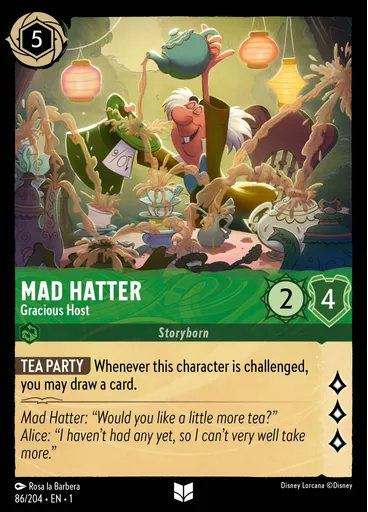 Mad Hatter - Gracious Host