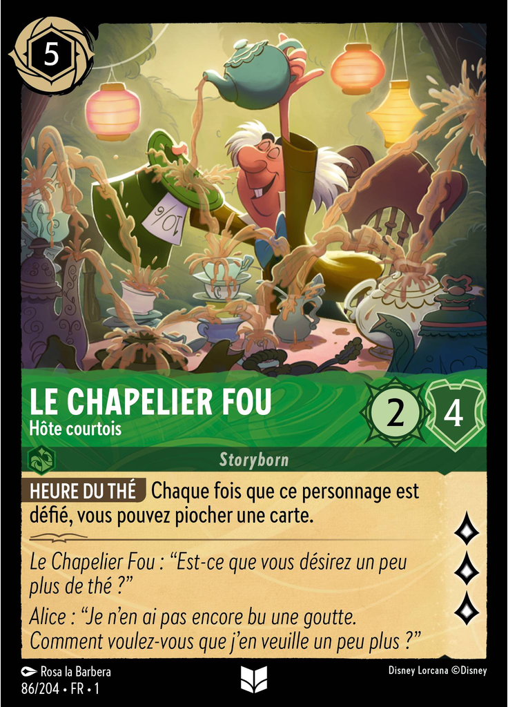 Le Chapelier Fou - Hôte courtois