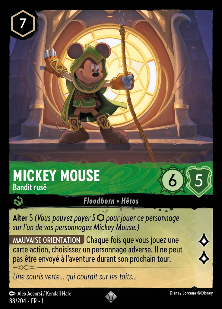 Mickey Mouse - Bandit rusé