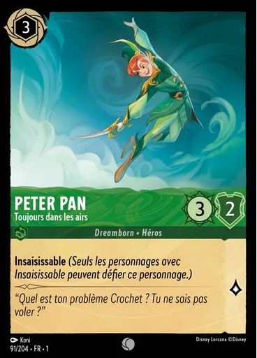 Peter Pan - Toujours dans les airs