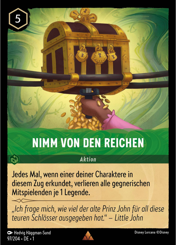 Nimm von den Reichen