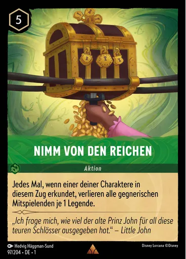Nimm von den Reichen