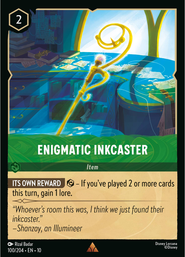 Enigmatic Inkcaster (Foil)