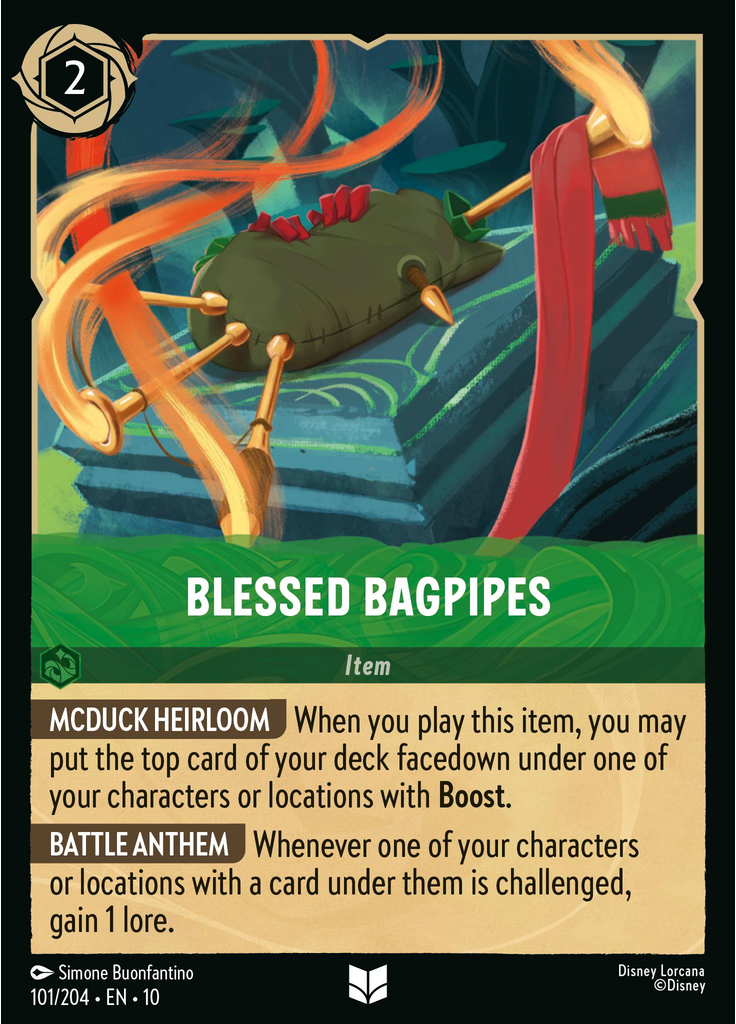 Blessed Bagpipes (Foil)