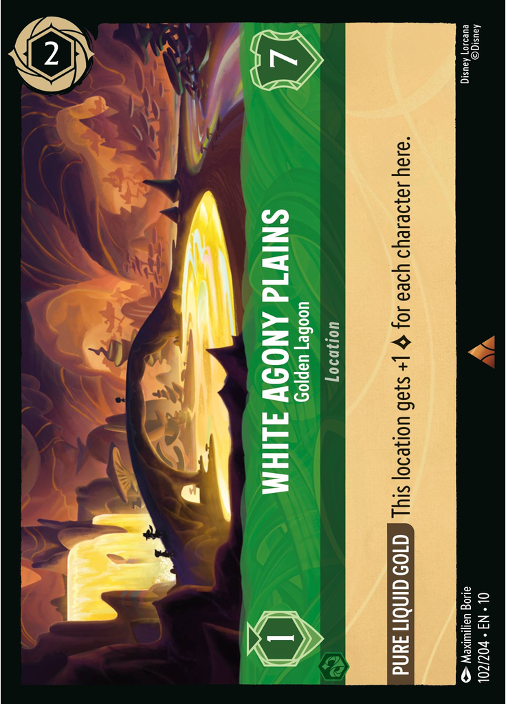 White Agony Plains - Golden Lagoon (Foil)
