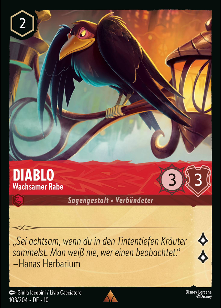 Diablo - Watchful Raven (Foil)