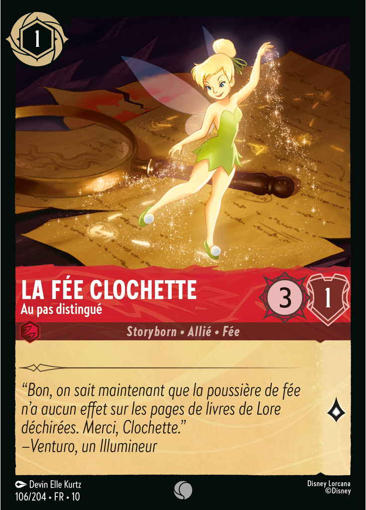 Tinker Bell - Fancy Footwork (Foil)
