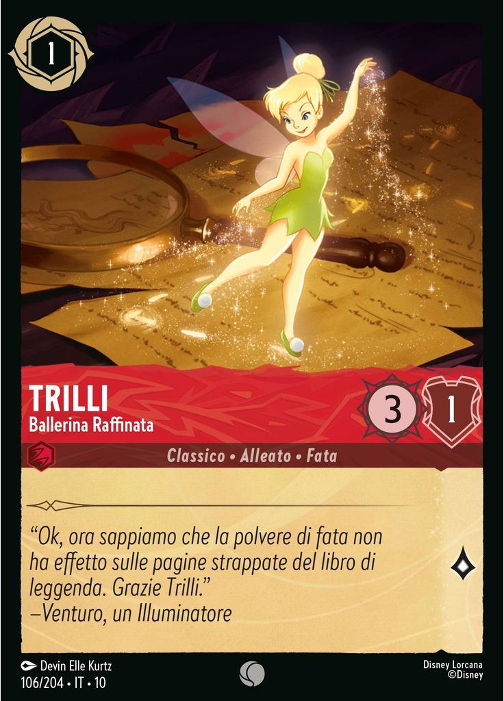 Tinker Bell - Fancy Footwork (Foil)