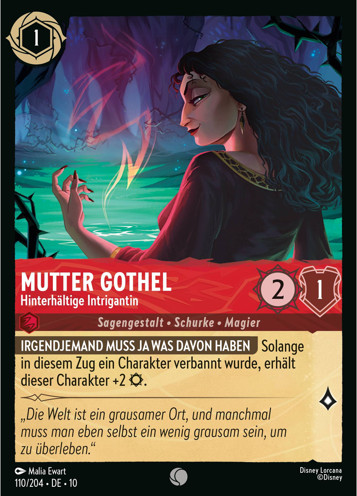 Mother Gothel - Underhanded Schemer (Foil)