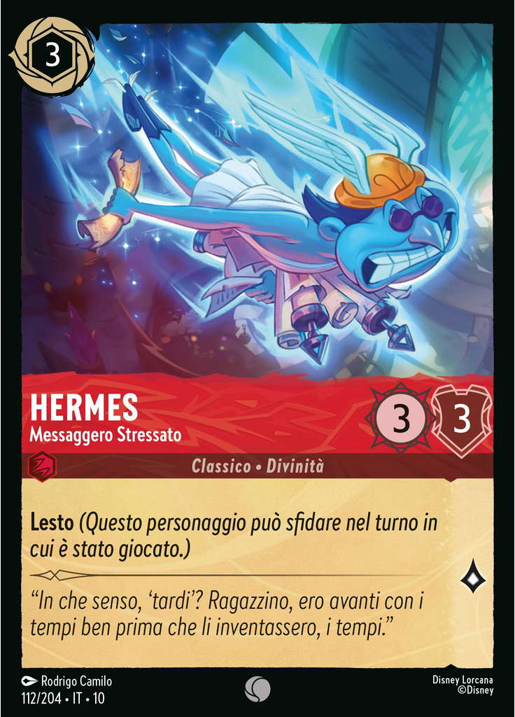 Hermes - Harried Messenger (Foil)