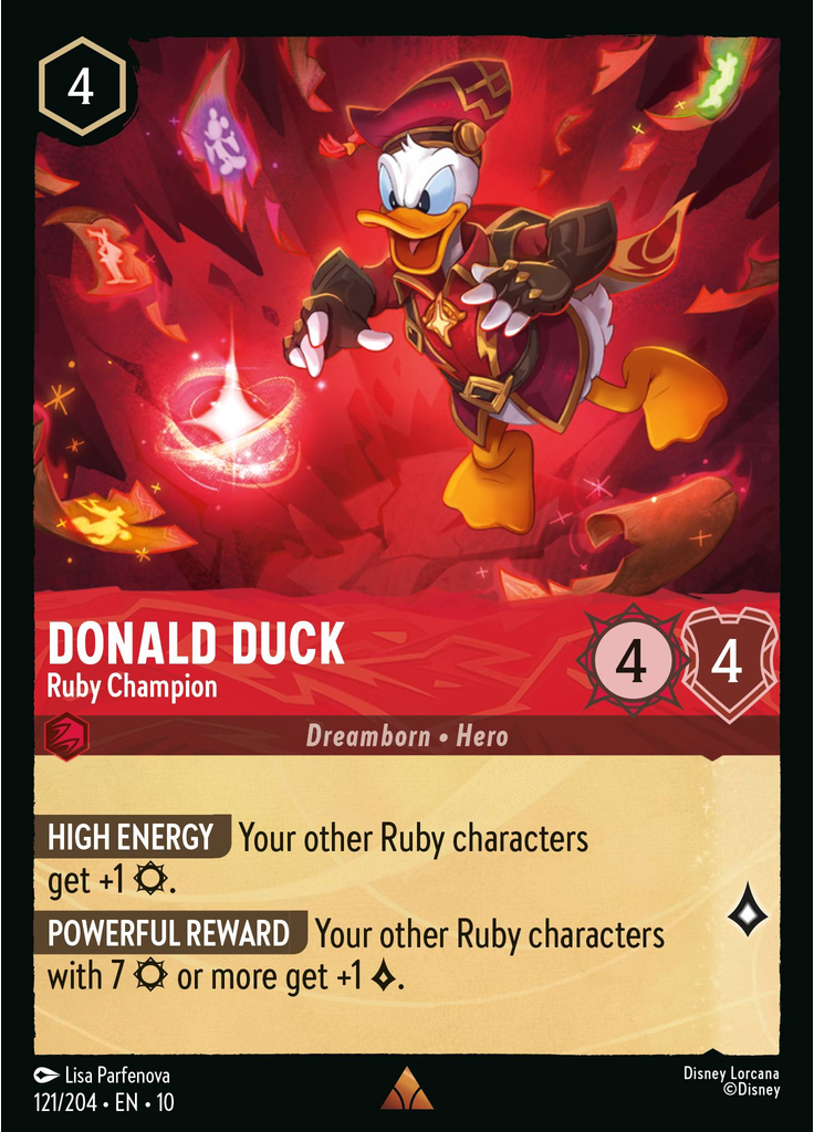 Donald Duck - Ruby Champion (Foil)