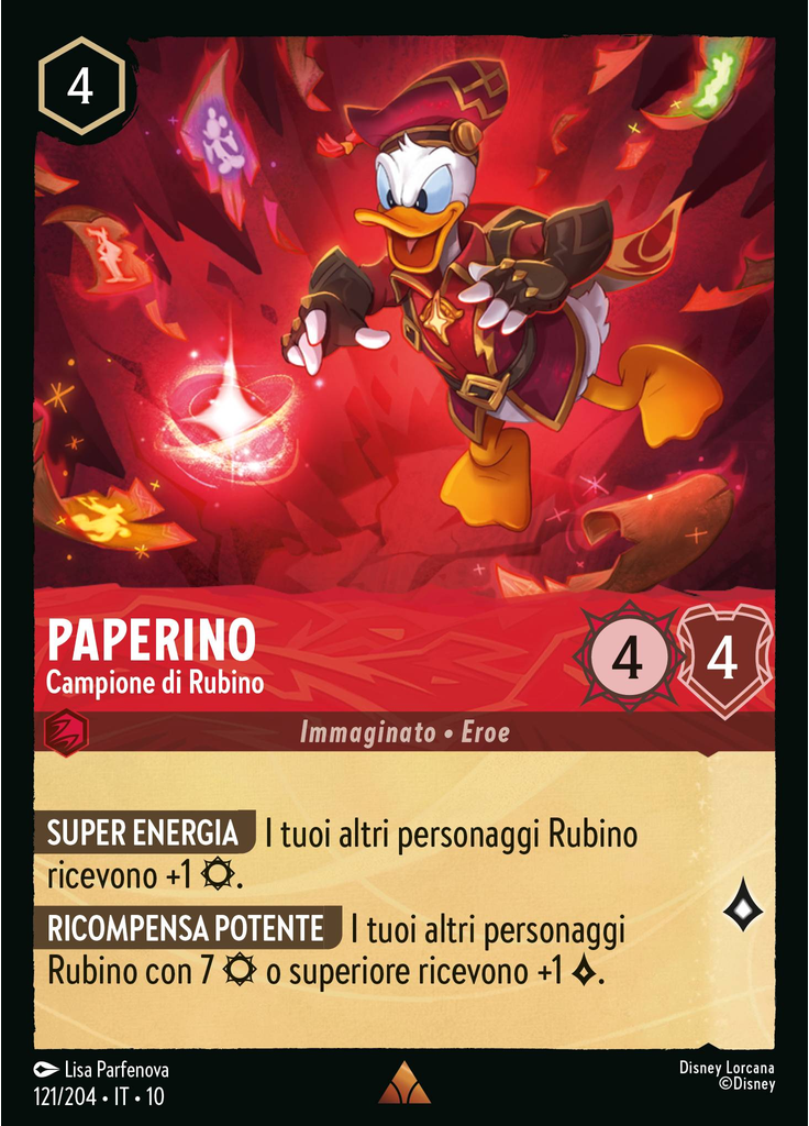 Donald Duck - Ruby Champion