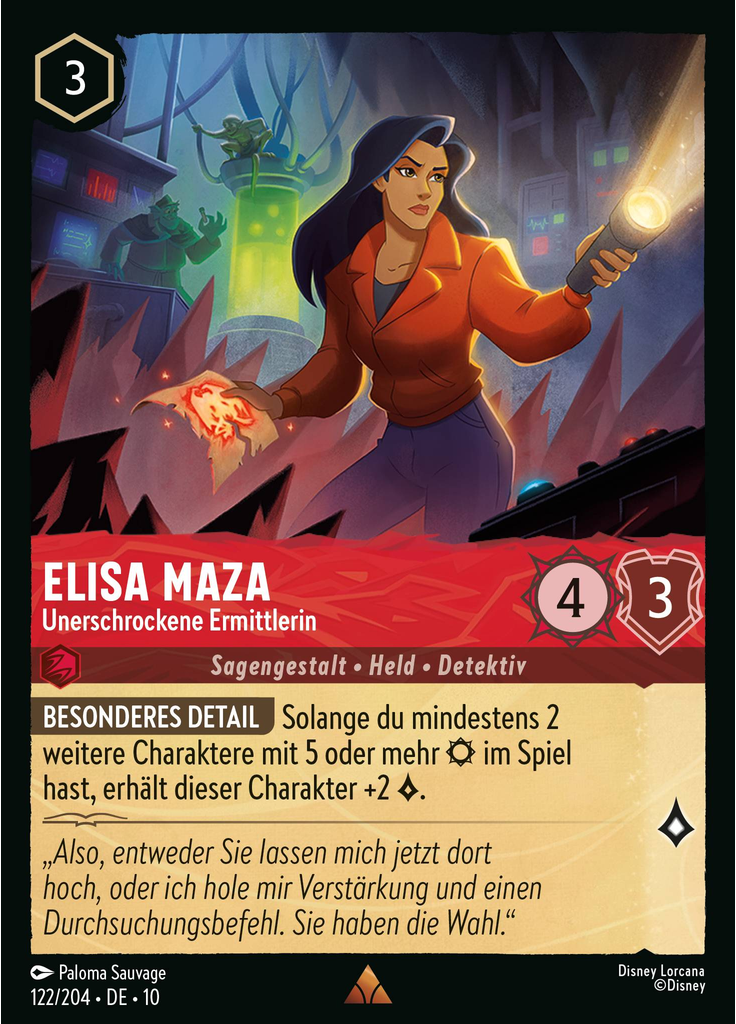 Elisa Maza - Intrepid Investigator (Foil)