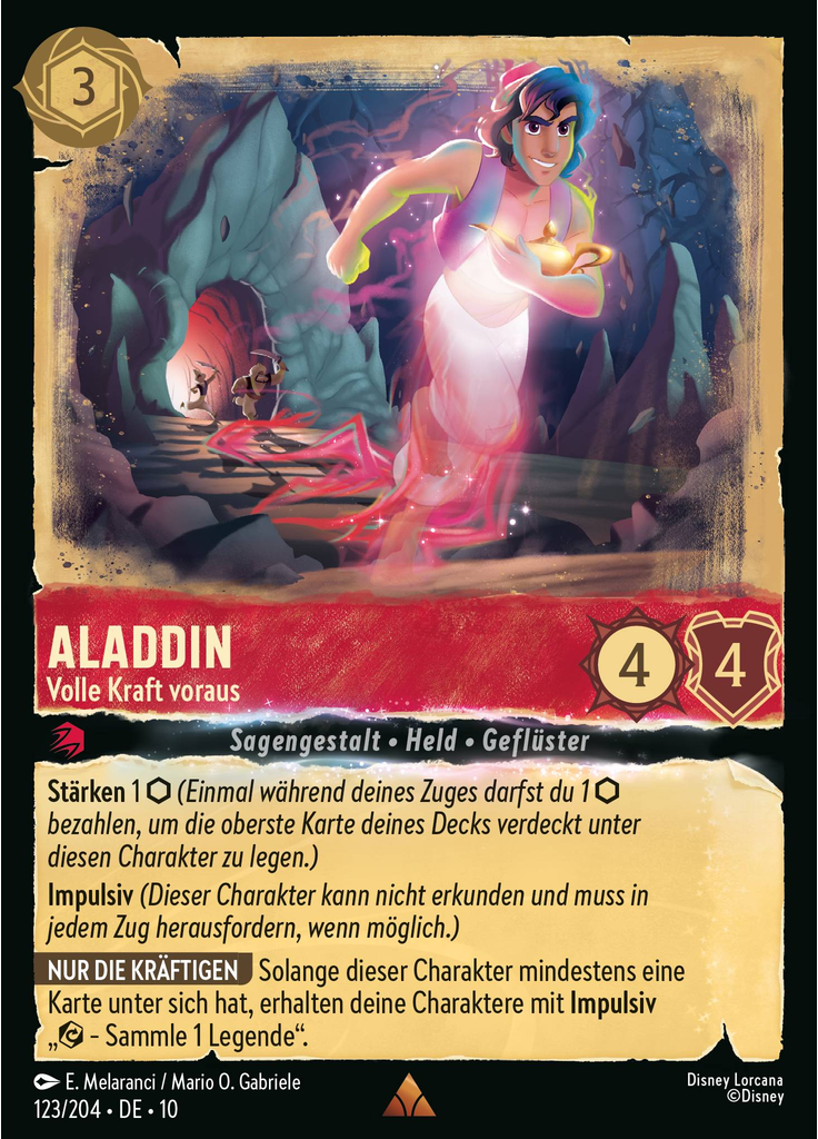 Aladdin - Barreling Through (Foil)