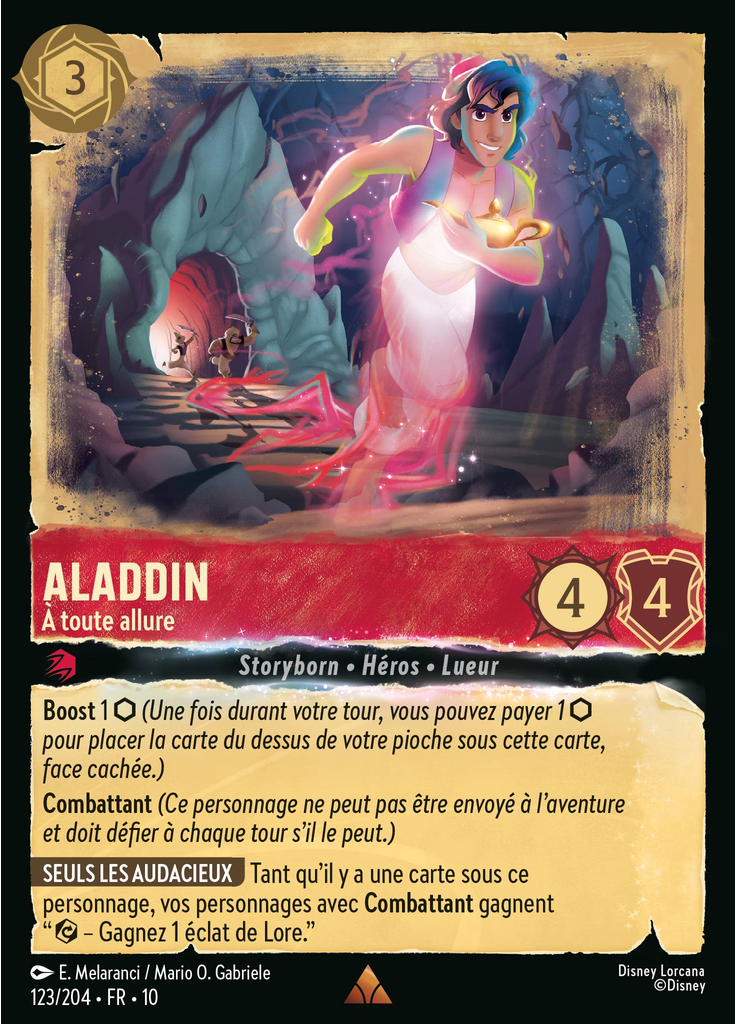 Aladdin - Barreling Through (Foil)