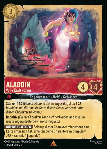 Aladdin - Barreling Through