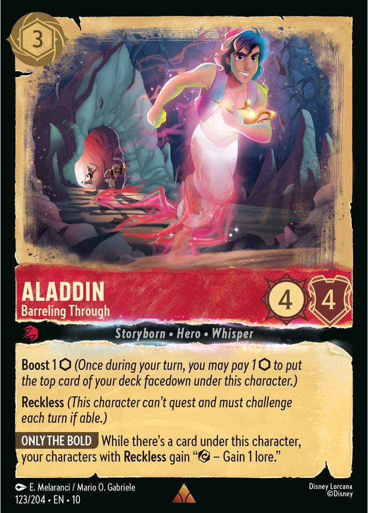 Aladdin - Barreling Through
