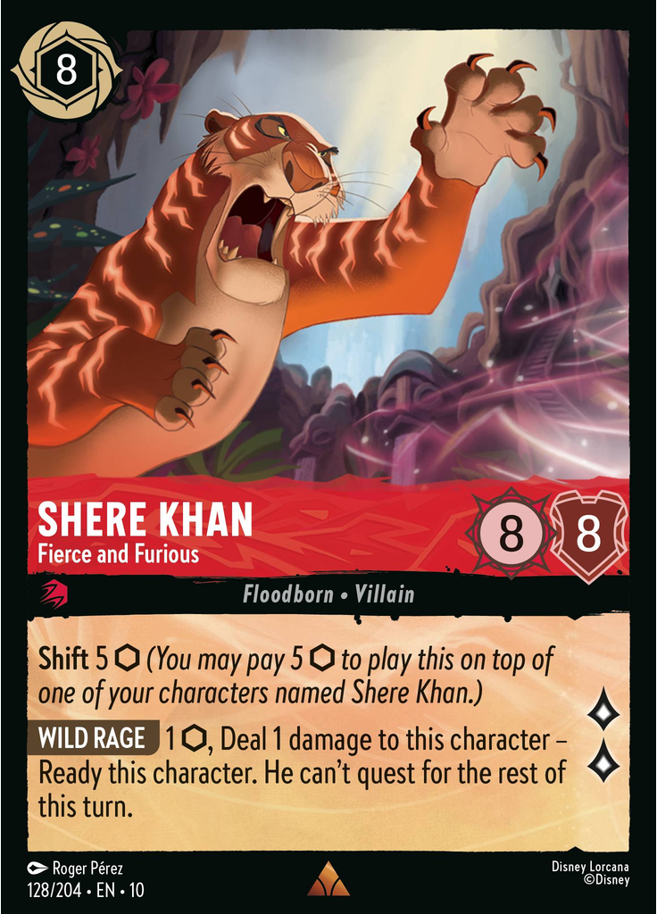 Shere Khan - Fierce and Furious (Foil)