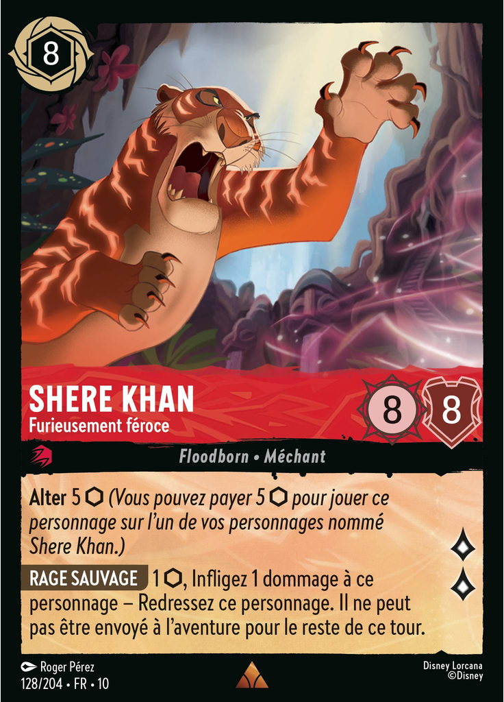 Shere Khan - Fierce and Furious (Foil)