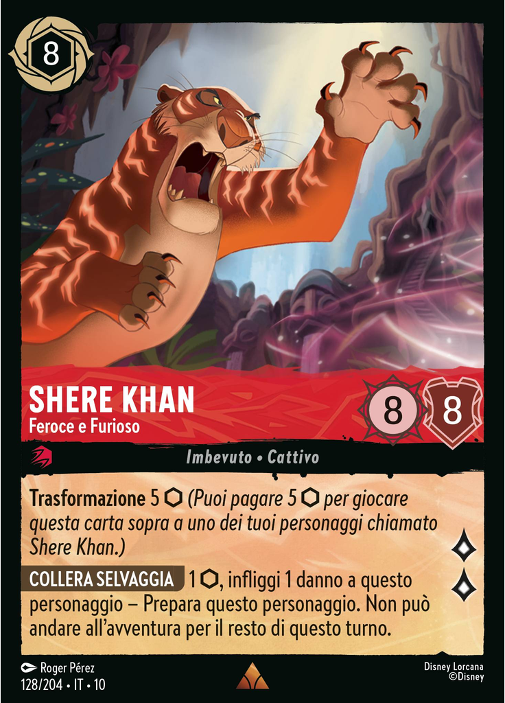 Shere Khan - Fierce and Furious (Foil)
