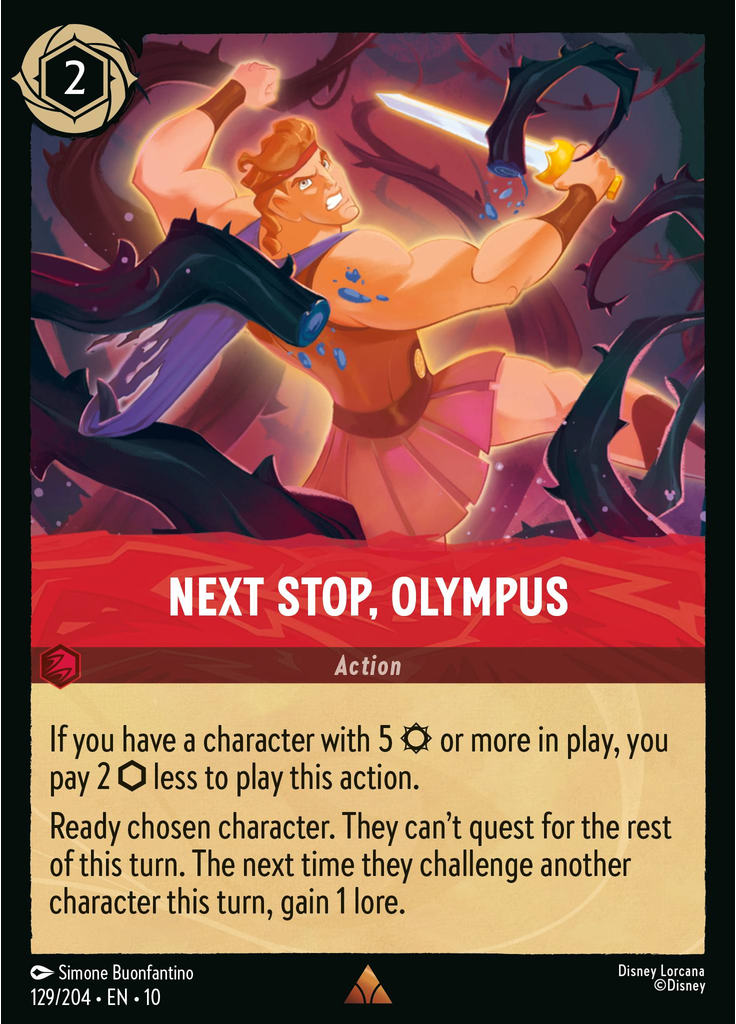 Next Stop, Olympus (Foil)