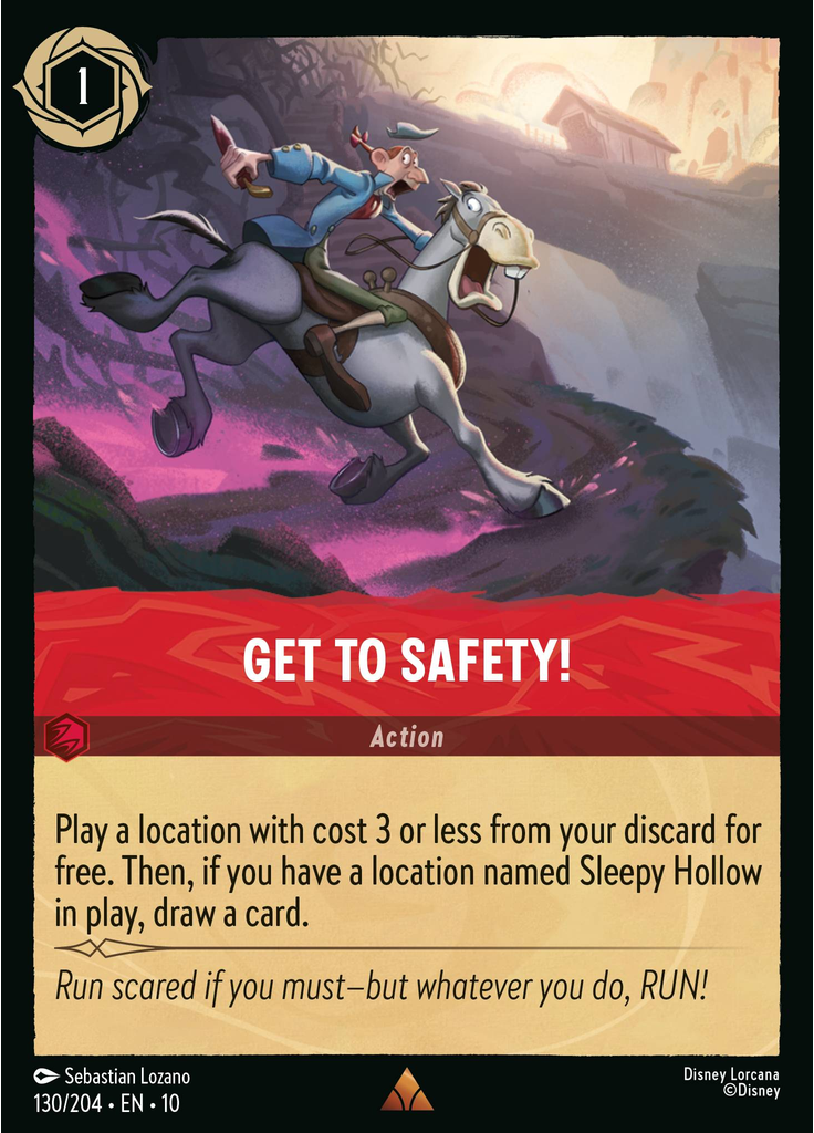 Get to Safety! (Foil)