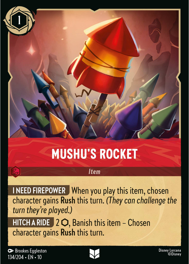 Mushu's Rocket (Foil)