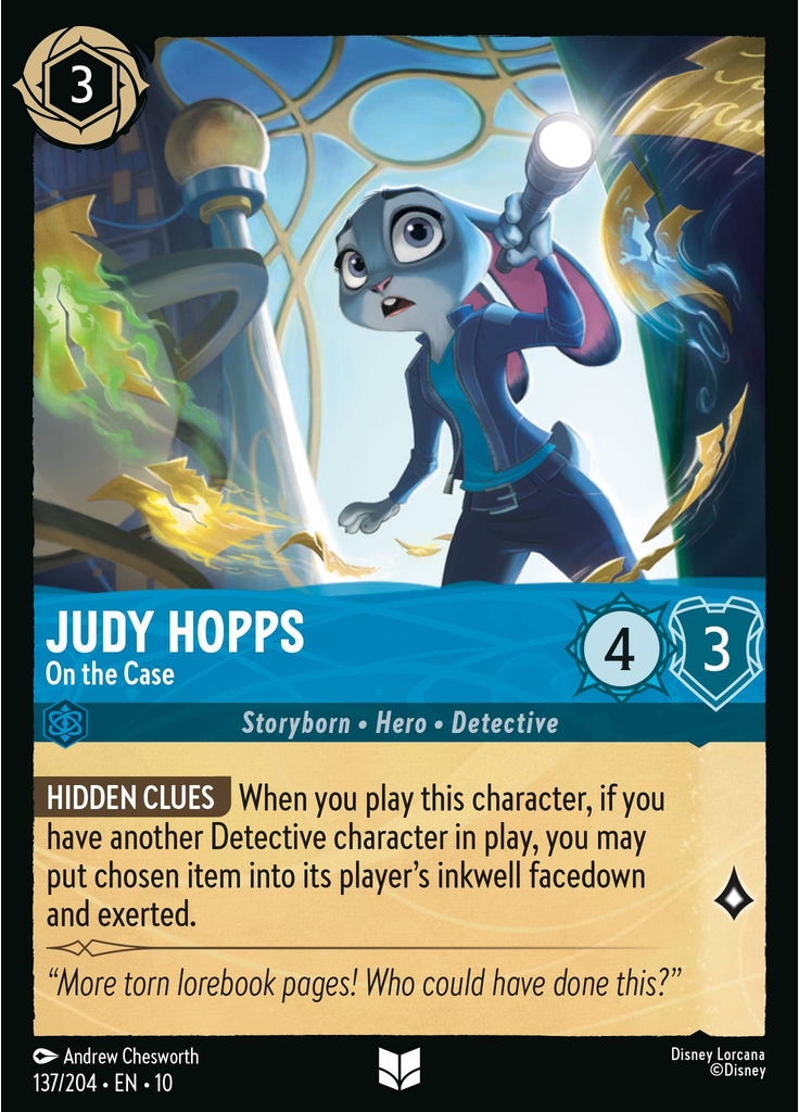 Judy Hopps - On the Case (Foil)