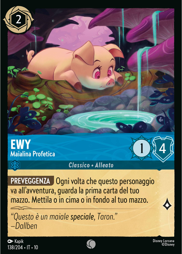 Hen Wen - Prophetic Pig (Foil)