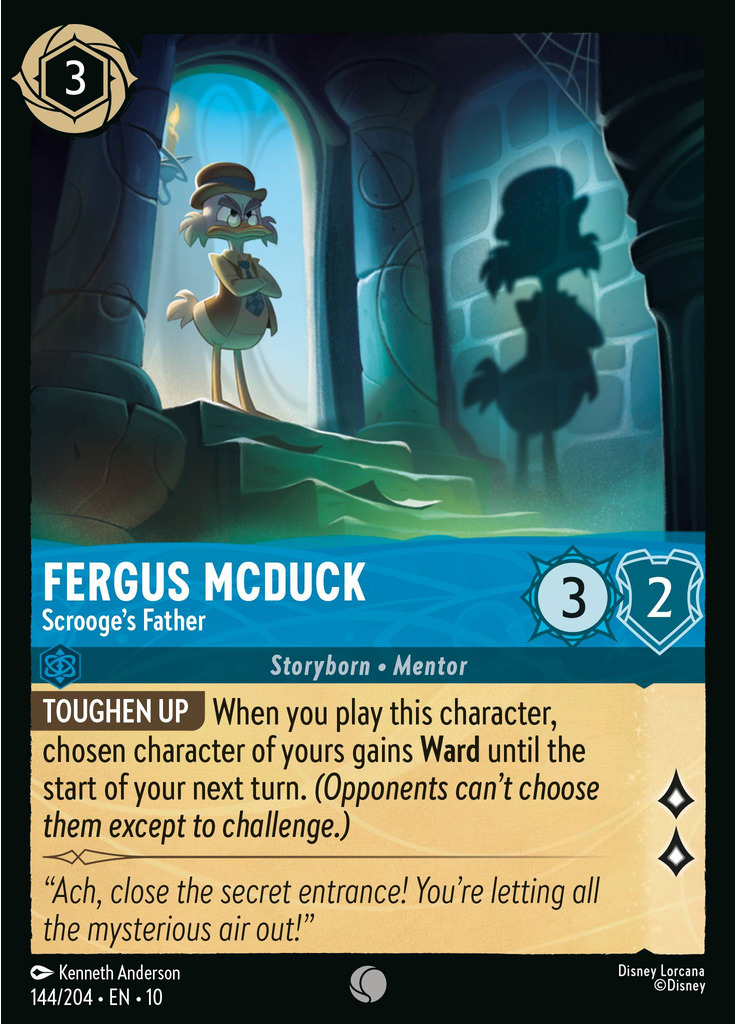 Fergus McDuck - Scrooge's Father (Foil)
