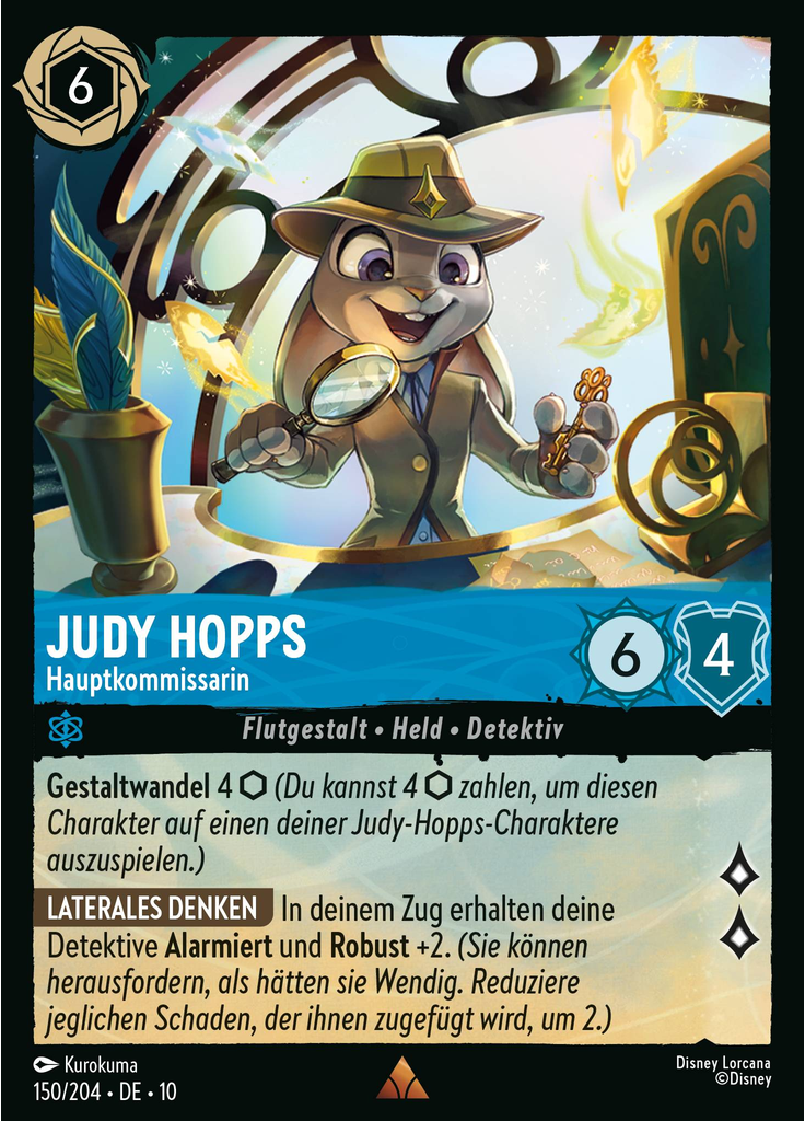 Judy Hopps - Lead Detective (Foil)