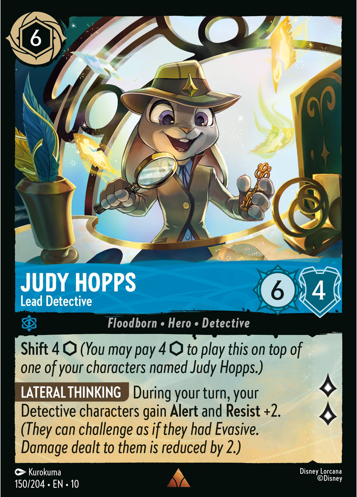 Judy Hopps - Lead Detective (Foil)