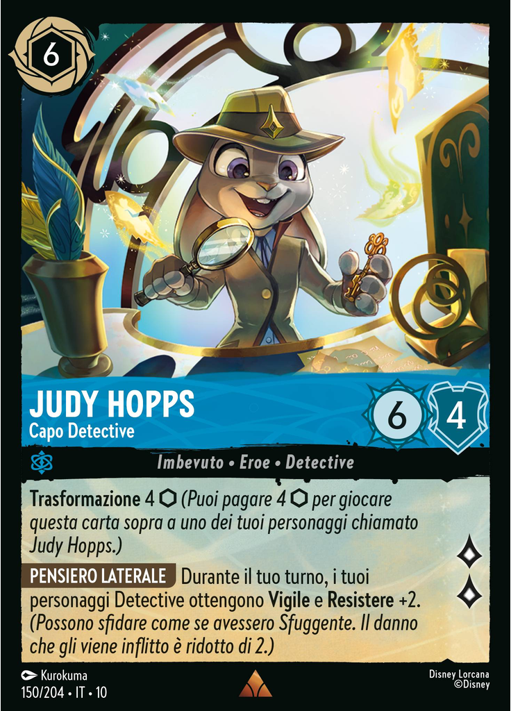 Judy Hopps - Lead Detective (Foil)