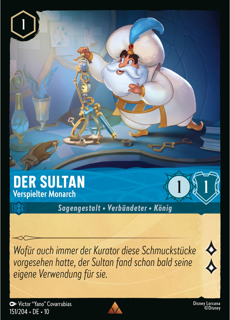 The Sultan - Playful Monarch (Foil)