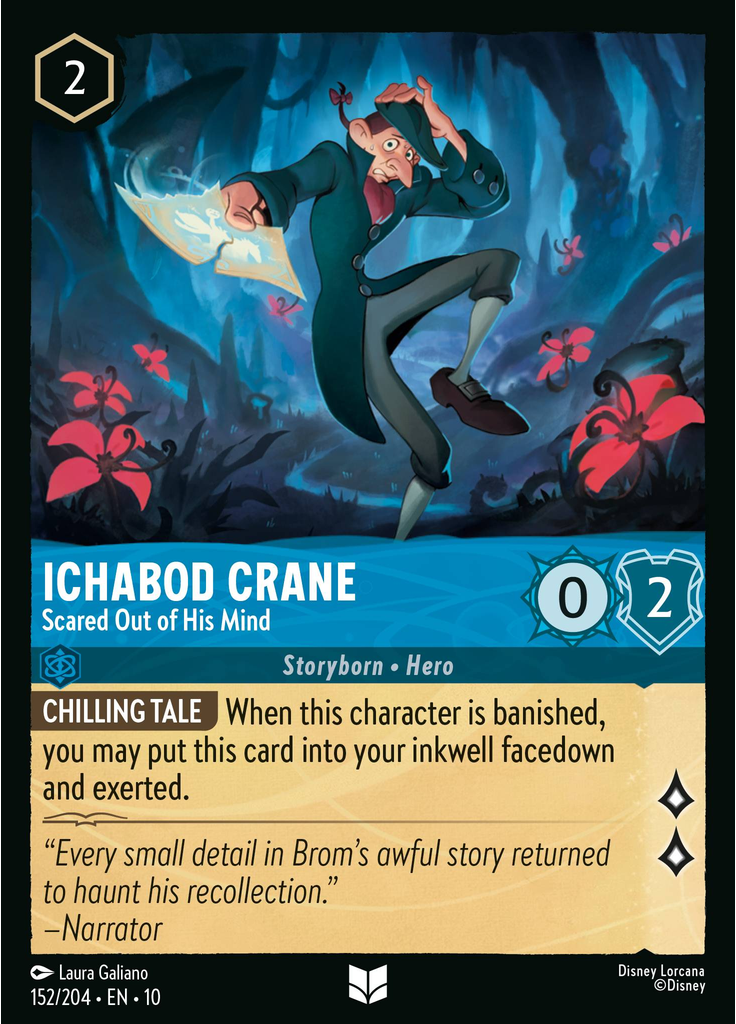 Ichabod Crane - Scared Out of His Mind (Foil)