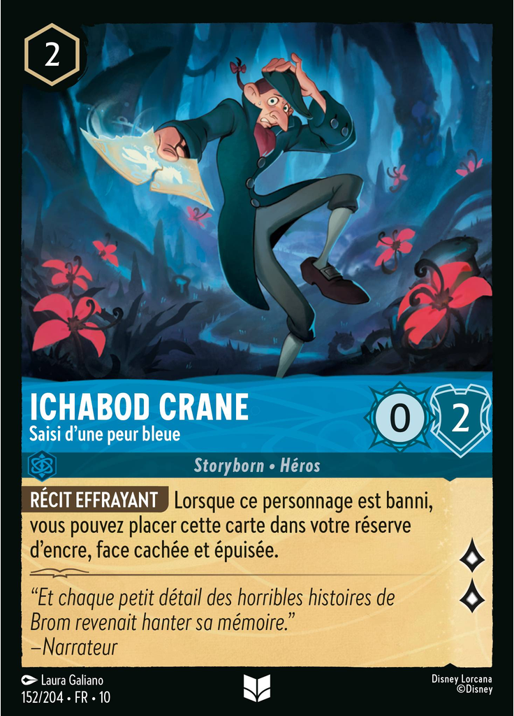 Ichabod Crane - Scared Out of His Mind (Foil)