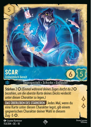 Scar - Eerily Prepared