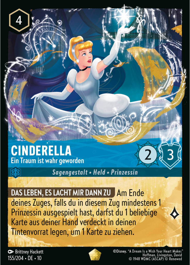 Cinderella - Dream Come True (Foil)