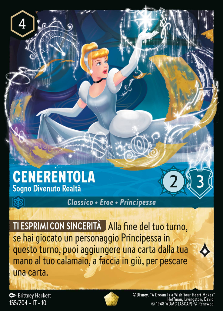 Cinderella - Dream Come True (Foil)