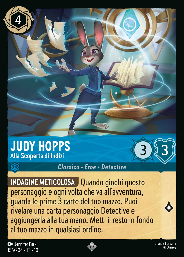 Judy Hopps - Uncovering Clues (Foil)