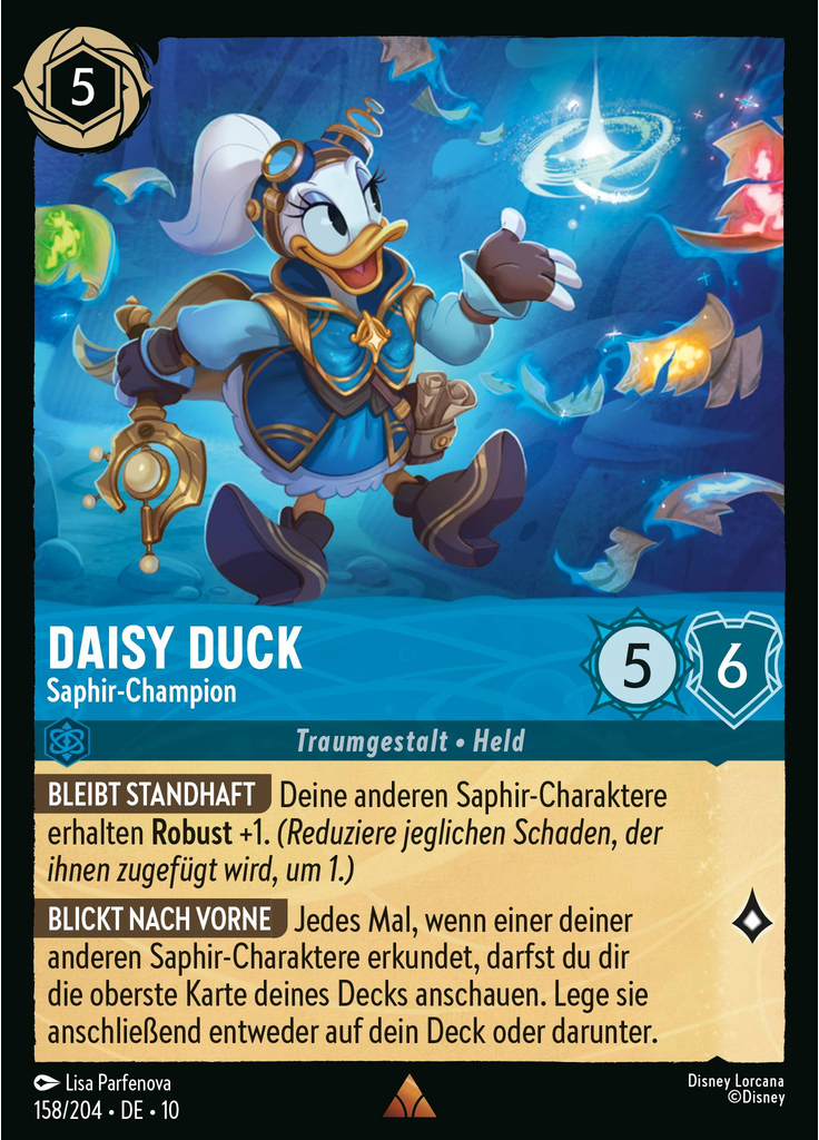 Daisy Duck - Sapphire Champion