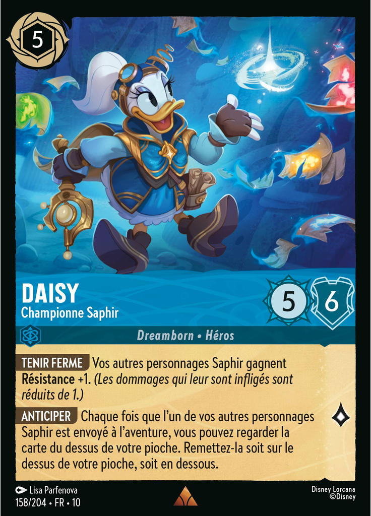 Daisy Duck - Sapphire Champion