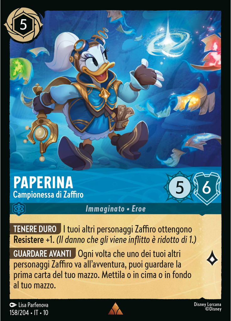 Daisy Duck - Sapphire Champion