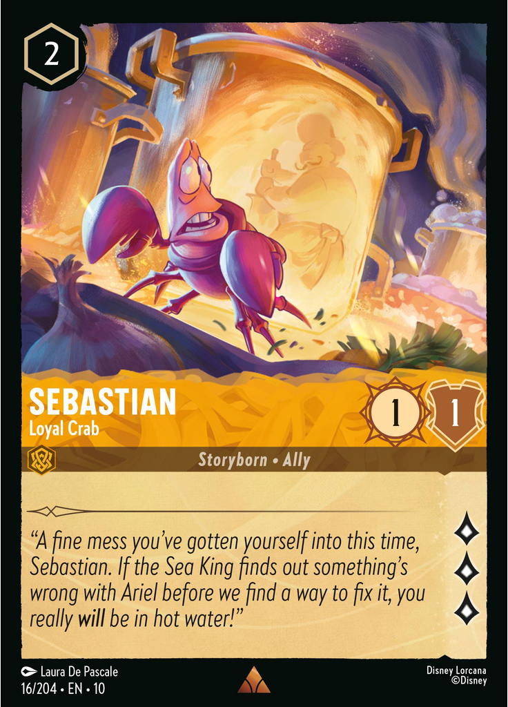 Sebastian - Loyal Crab (Foil)