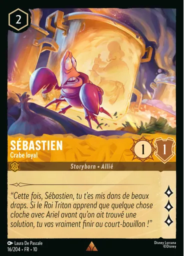 Sebastian - Loyal Crab